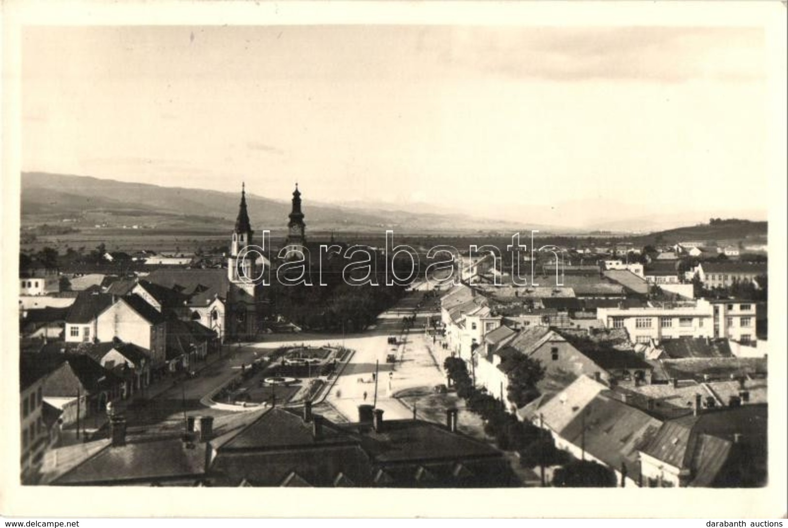 T2 Zólyom, Zvolen; Látkép, Főtér / General View, Main Square - Unclassified