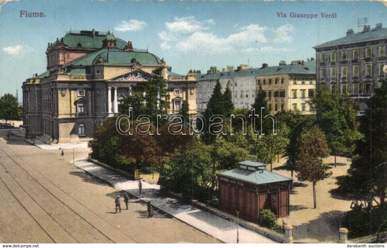 T2 Fiume, Teatro Comunale, Via Giuseppe Verdi / Street, Theatre - Ohne Zuordnung