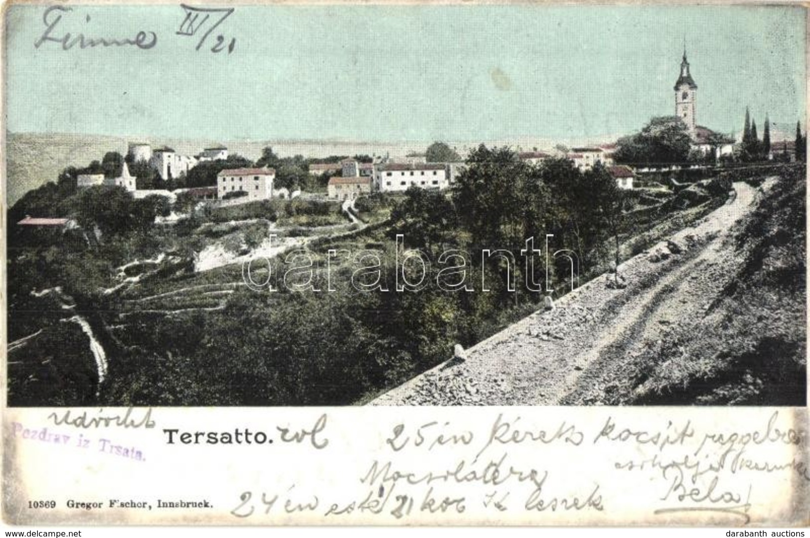 T2/T3 1902 Fiume, Rijeka; Trsat / Tersatto (Rb) - Non Classés