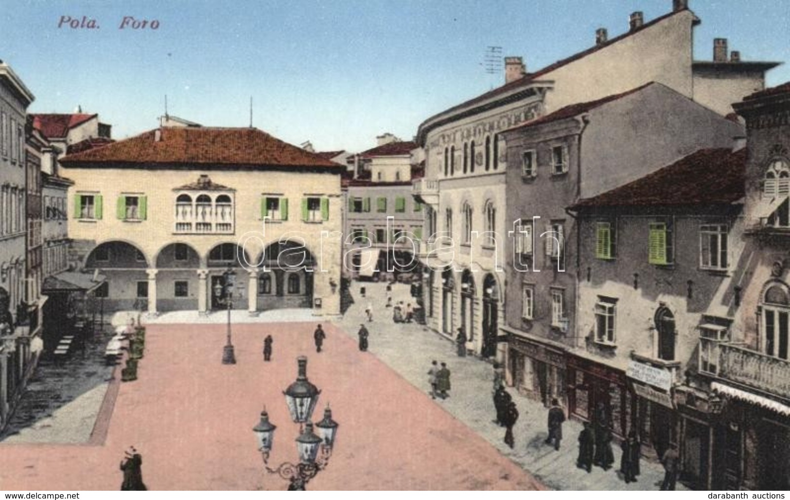 ** T1 Pola, Pula; Foro / Square, Shops - Unclassified