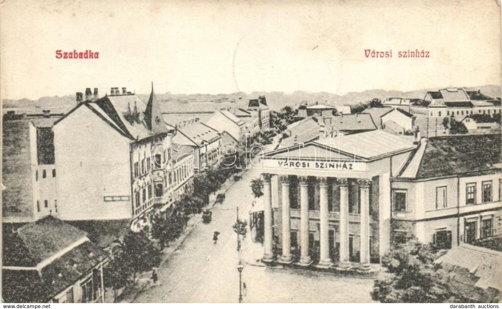 T2/T3 Szabadka, Subotica; Városi Színház, Kiadja Lipsitz / Theater (EK) - Unclassified