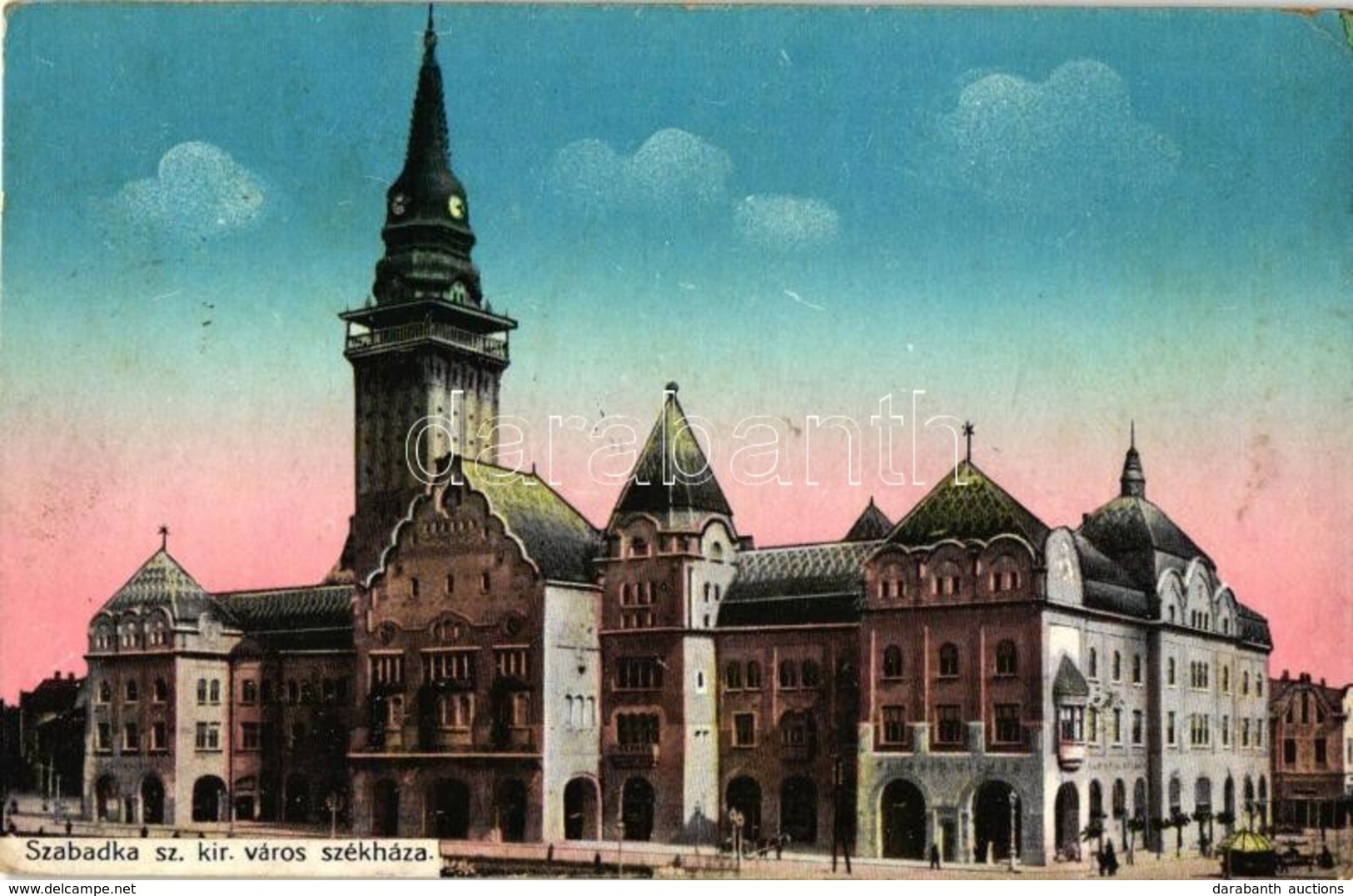 * T2/T3 Szabadka, Subotica; Város Székháza / Town Hall (Rb) - Non Classificati