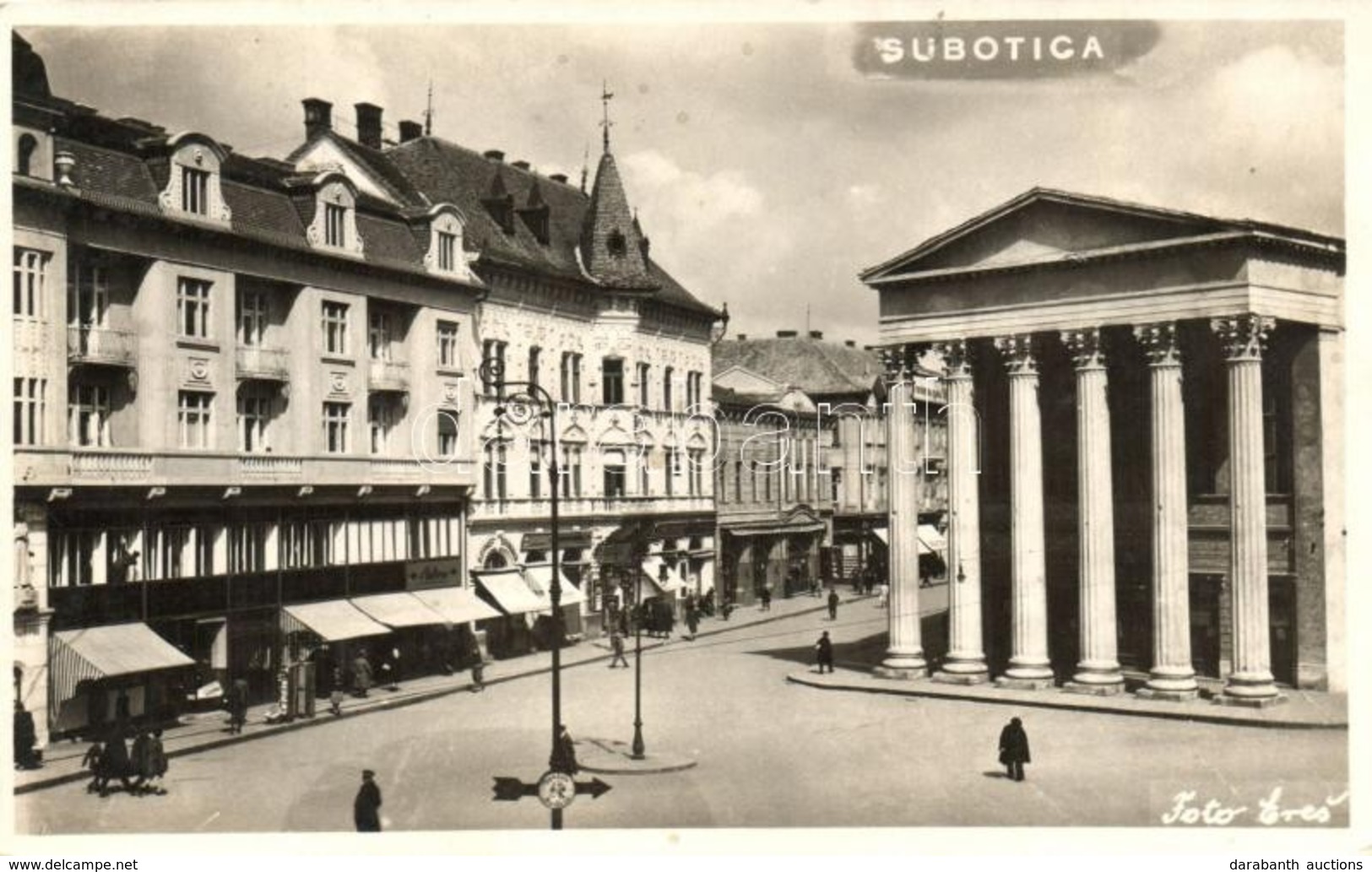 T2/T3 Szabadka, Subotica; Utca / Street - Non Classés