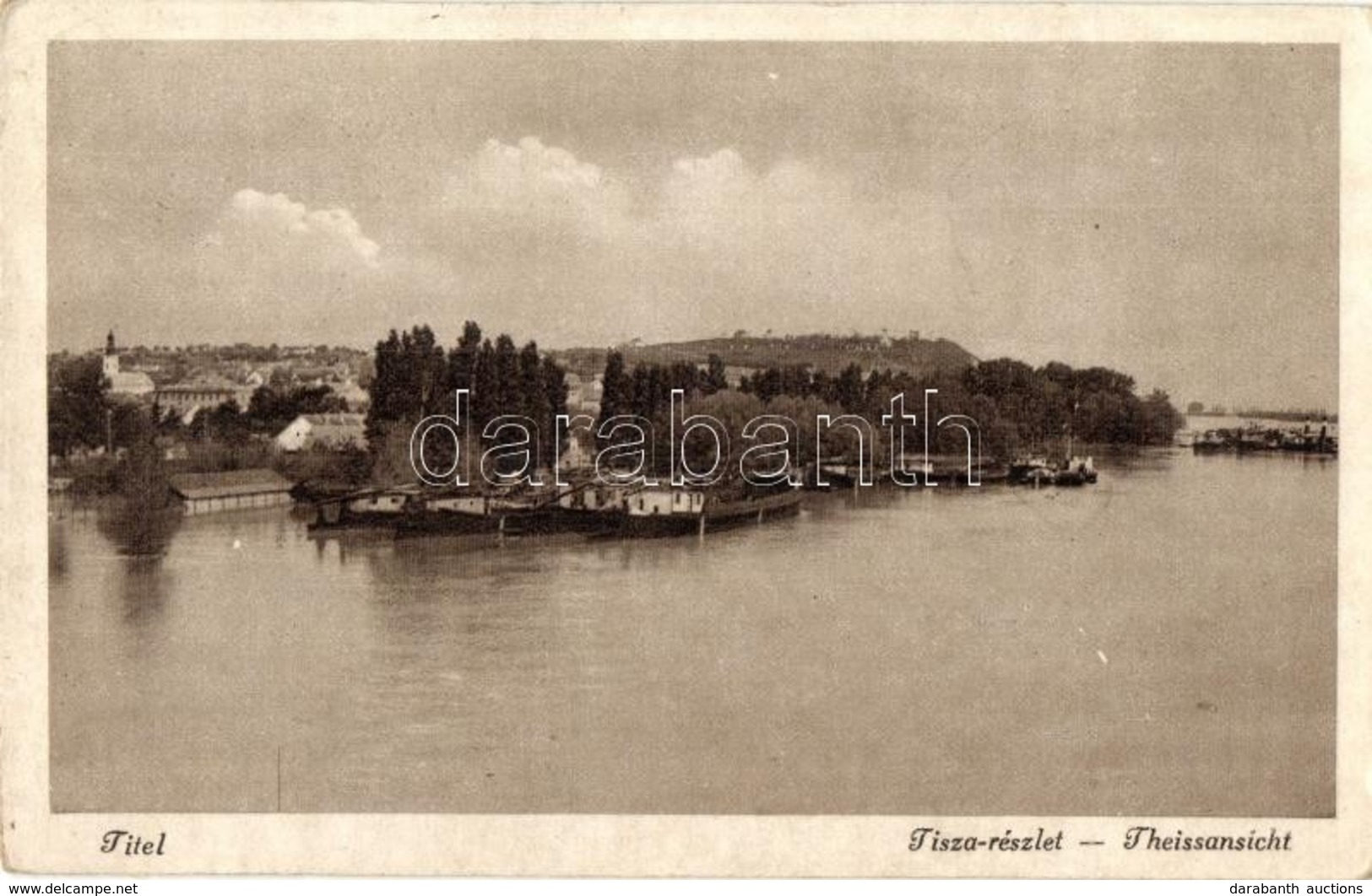 T2/T3 Titel, Tisza Részlet. Kiadja Nonnenmacher Endre és Fia / Tisza Riverside (EK) - Unclassified