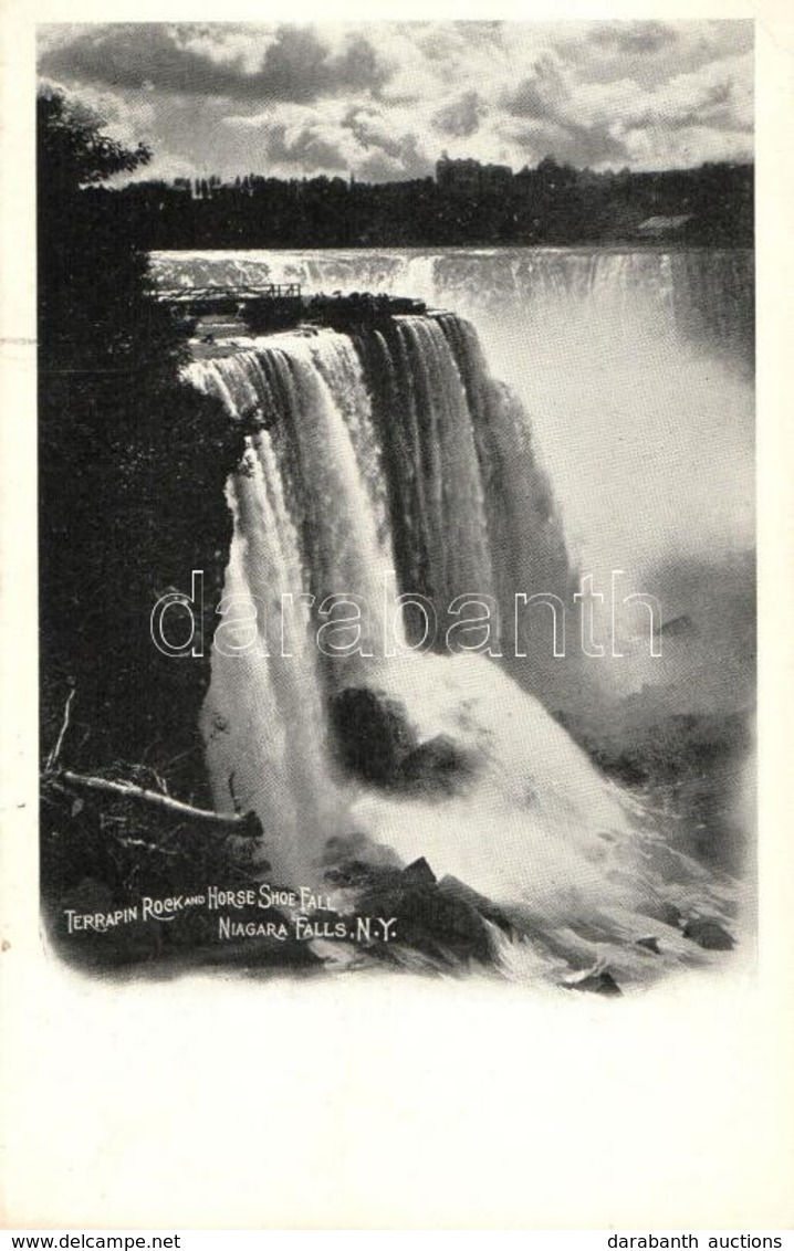 ** T2/T3 Niagara Falls, Terrapin Rock And Horse Shoe Fall (EK) - Unclassified