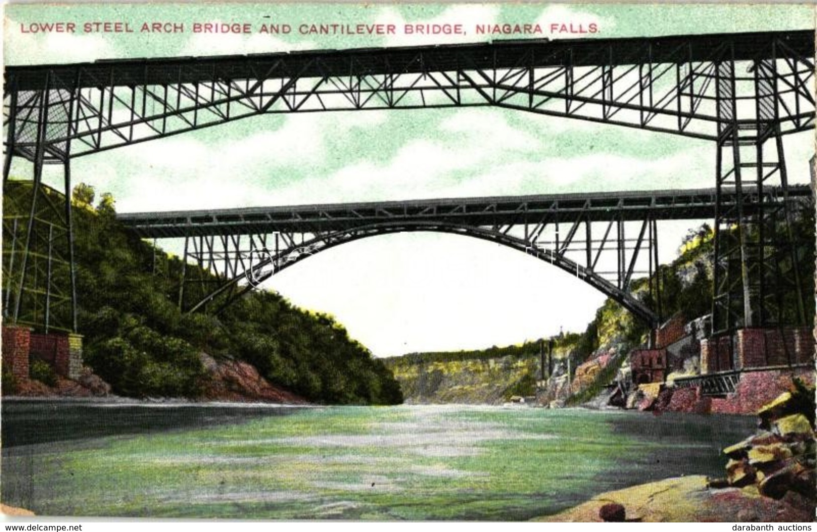 ** T2 Niagara Falls, Lower Steel Arch Bridge And Cantilever Bridge - Non Classificati