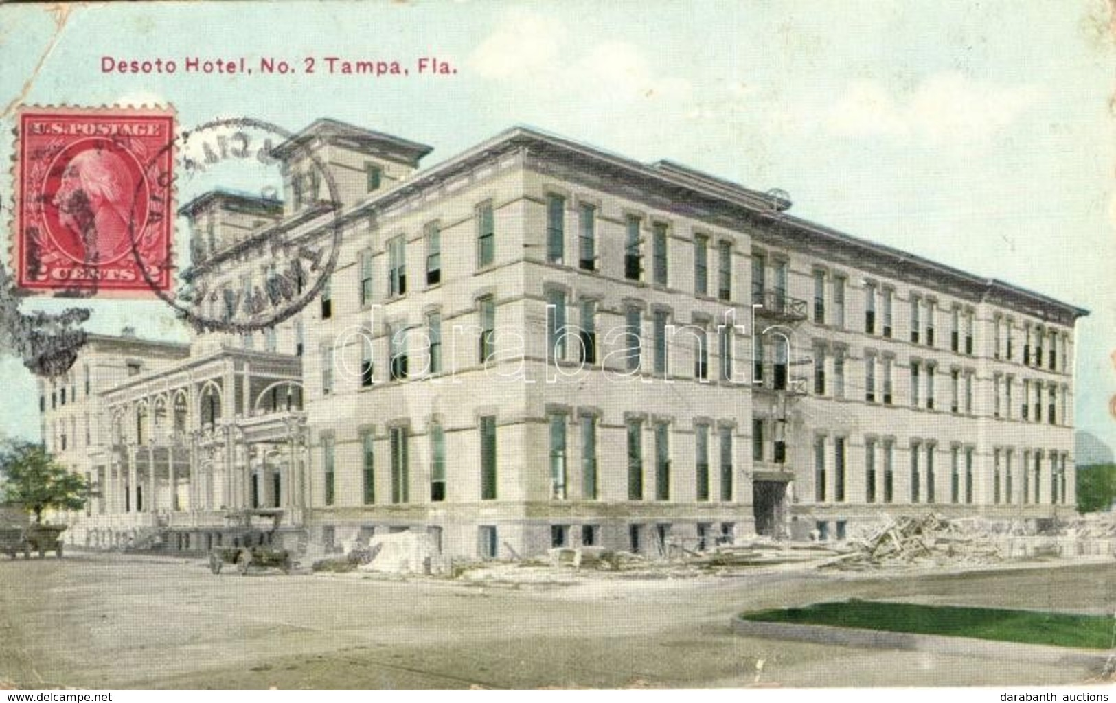 T3 Tampa, Desoto Hotel, TCV Card (EB) - Non Classés