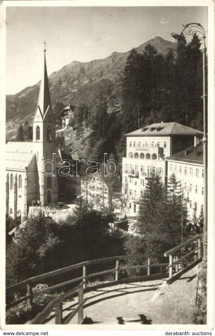 T2 1932 Bad Gastein, Church, Photo - Non Classés