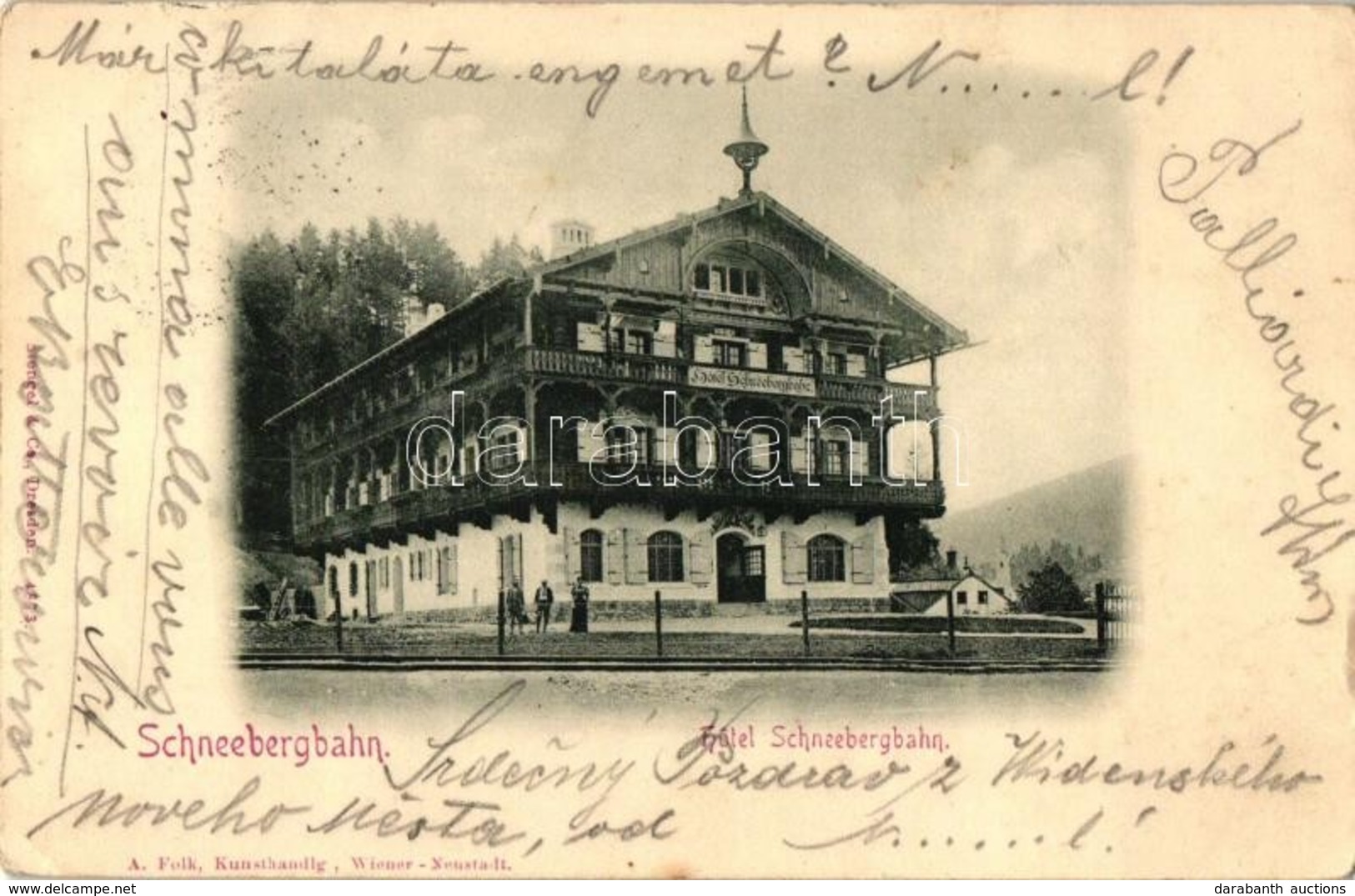 T2/T3 1898 Schneebergbahn, Hotel Schneebergbahn (EK) - Non Classés