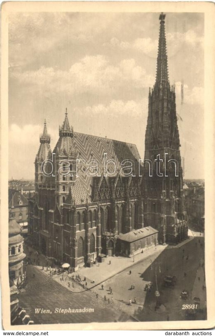 T2 1962 Vienna, Wien I. St. Stephansdom / Cathedral - Ohne Zuordnung