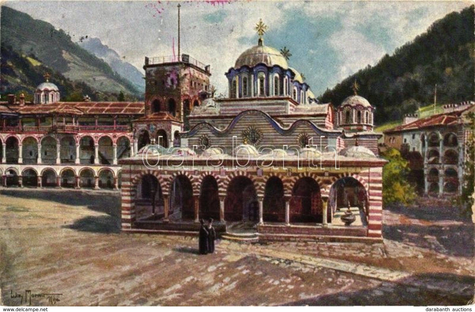 T2/T3 Rila, Monastery, On The Backside General Nikola Zhekov, Commander-in-chief Of The Bulgarian Army, S: Willy Moralt  - Sin Clasificación