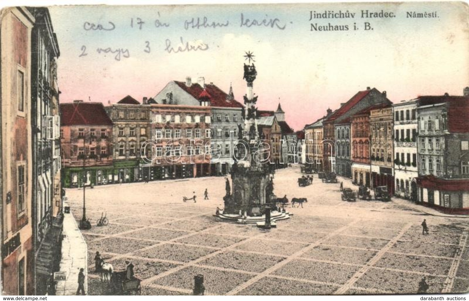 T2/T3 Jindrichuv Hradec, Neuhaus I. B.; Námesti / Square (EK) - Unclassified