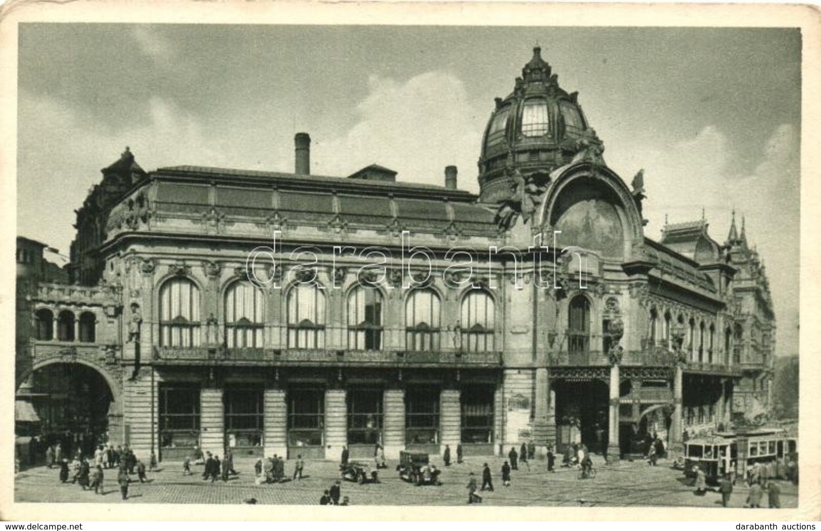 ** T2/T3 Praha, Prag; Municipal Palace, Tram, Automobile (EK) - Non Classés