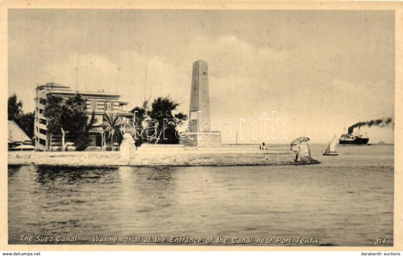 ** T2 Suez Canal, Warmemorial Near Port Tewfik - Non Classés