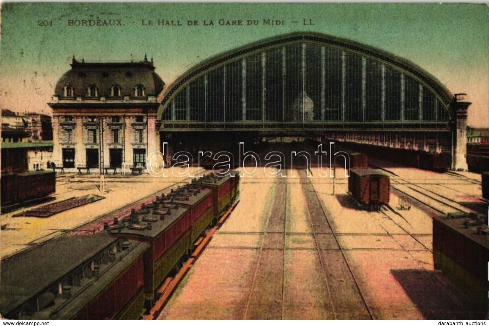 T2/T3 Bordeaux, Gare Du Midi / Railway Station, Trains (EK) - Non Classés
