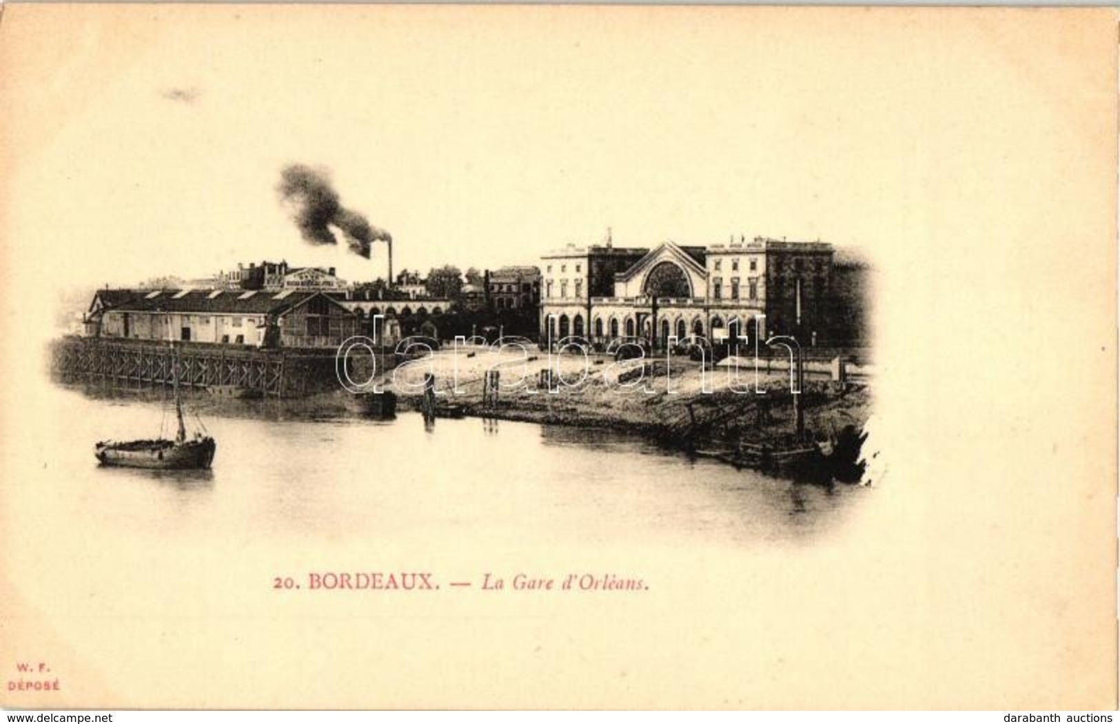 ** T1/T2 Bordeaux, Gare D'Orleans / Railway Station - Non Classificati