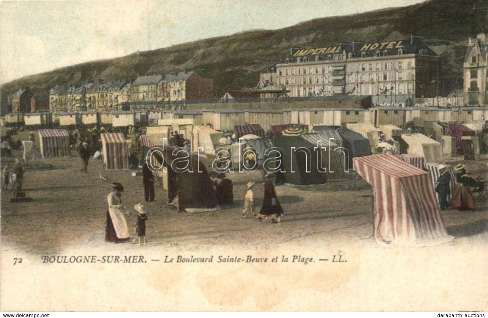 ** T2 Boulogne-Sur-Mer, Le Boulevard Sainte-Beuve Et La Plage / Boulevard, Imperial Hotel, The Beach - Sin Clasificación