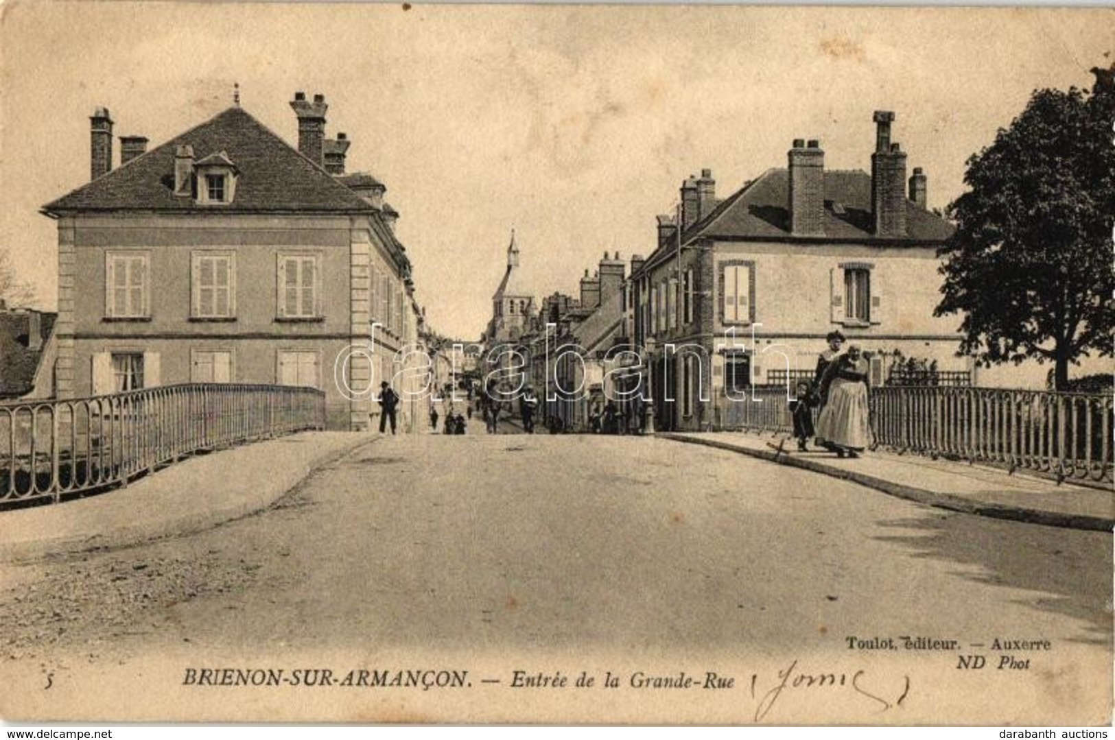 * T2/T3 Brienon-sur-Armancon, Entree De La Grande Rue / Main Street (EK) - Non Classés