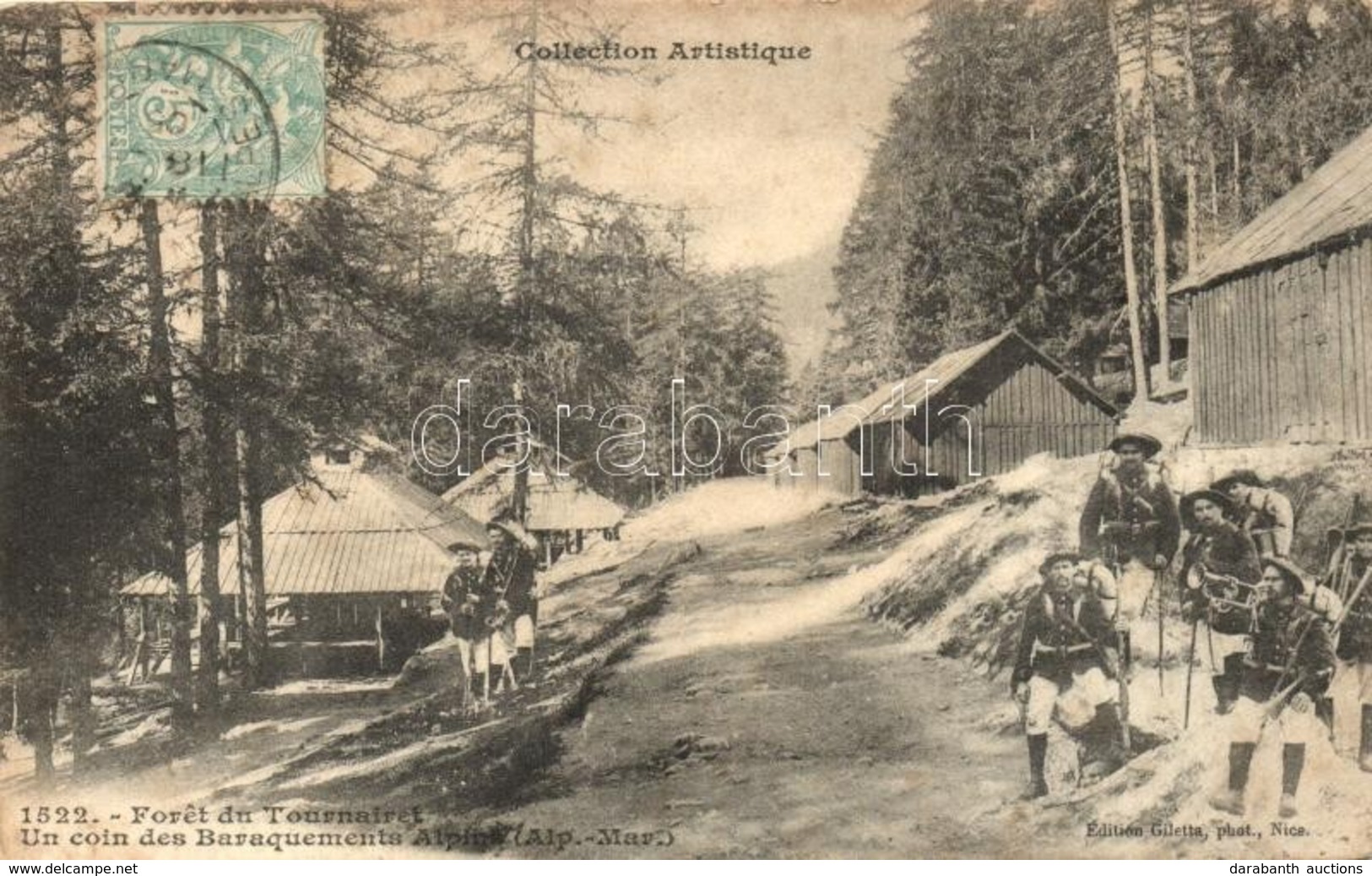 T2/T3 Foret Du Tournairet, Baraquements Alpins / Alpine Hunters, Military Barracks - Ohne Zuordnung