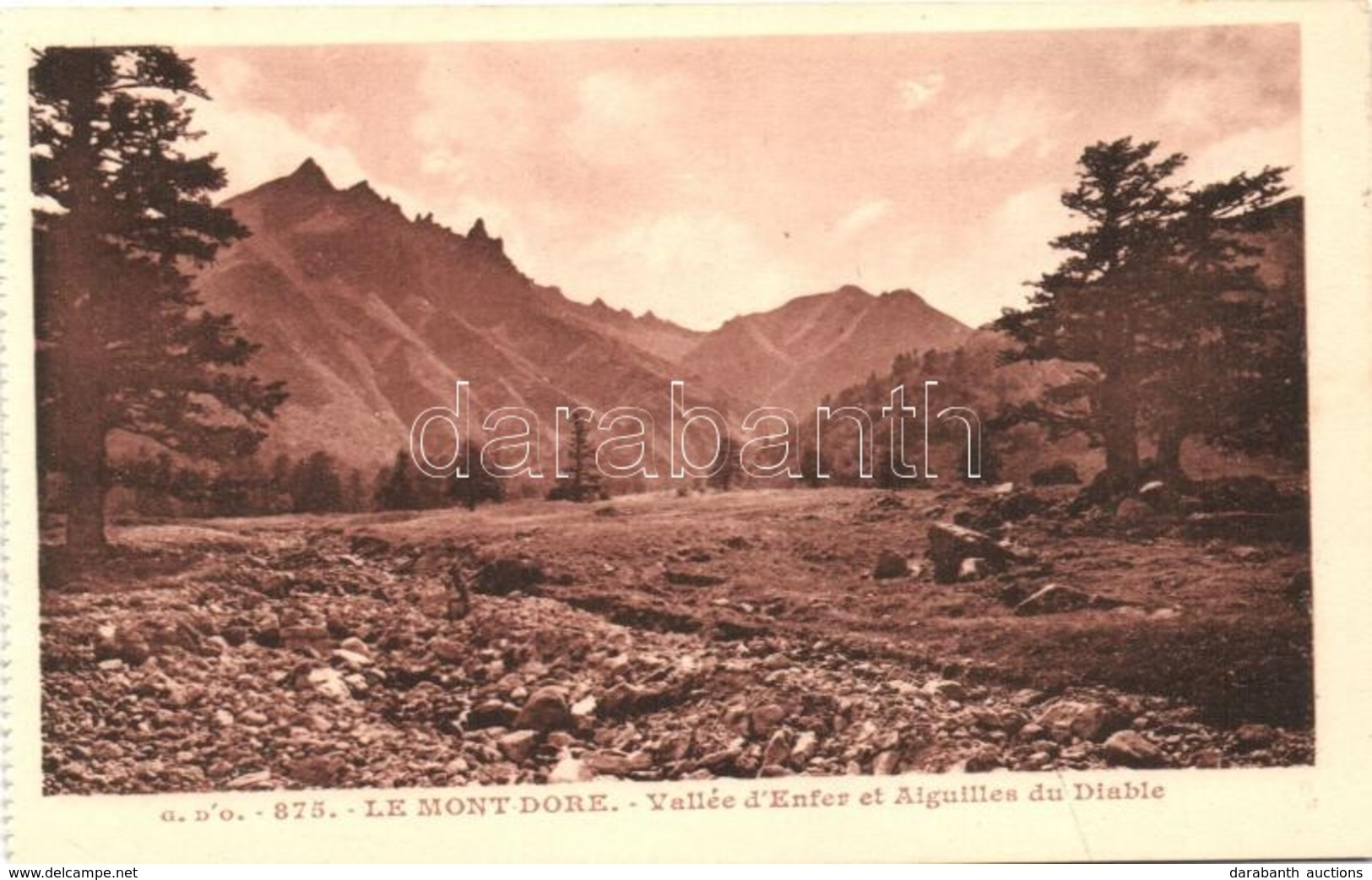 * T1/T2 Le Mont-Dore, Vallée D'Enfer, Aiguilles Du Diable / Valley - Ohne Zuordnung