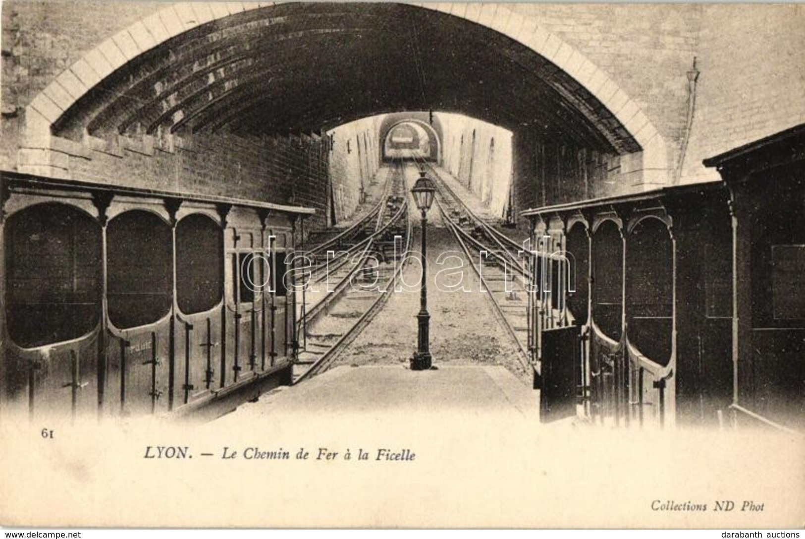 ** T2/T3 Lyon, 'Le Chemin De Fer á La Ficelle' / Funicular (EK) - Non Classés