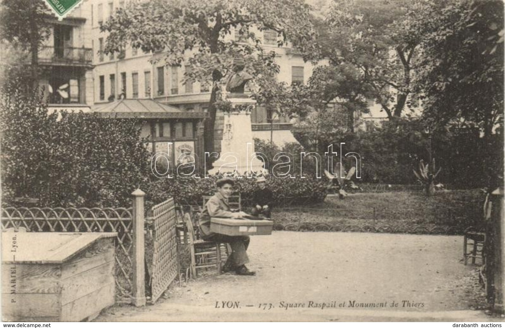 T2/T3 Lyon, Square Raspail, Monument De Thiers (EK) - Unclassified