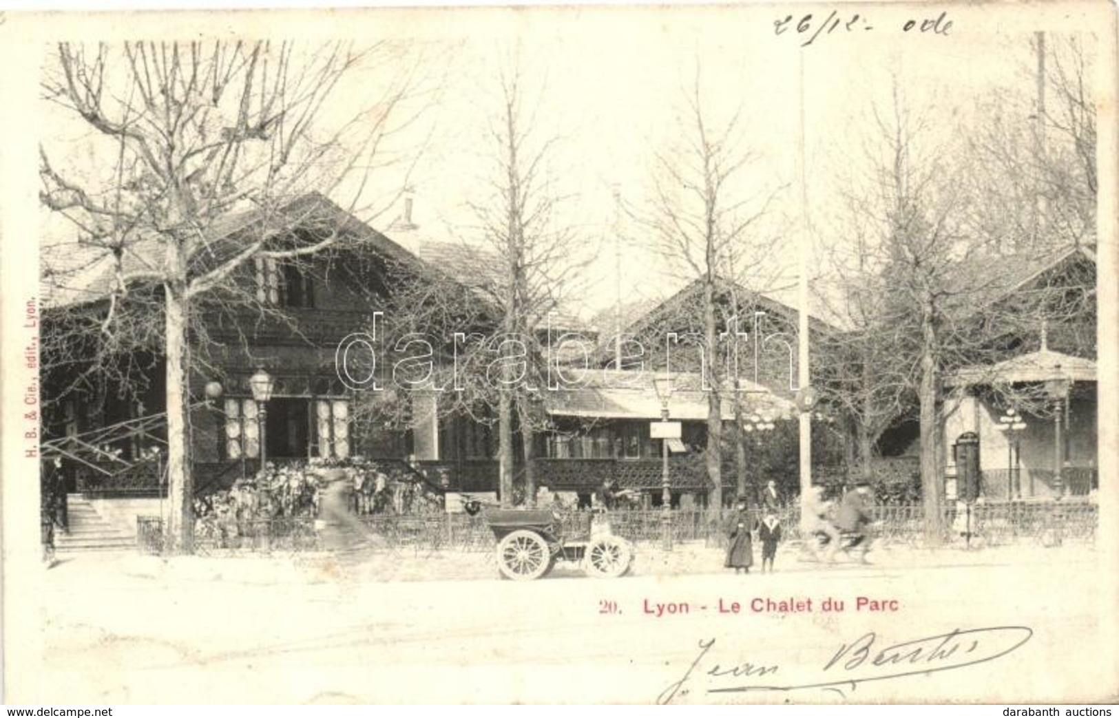 T2 Lyon, Le Chalet Du Parc / Park Villa, Automobile - Non Classificati