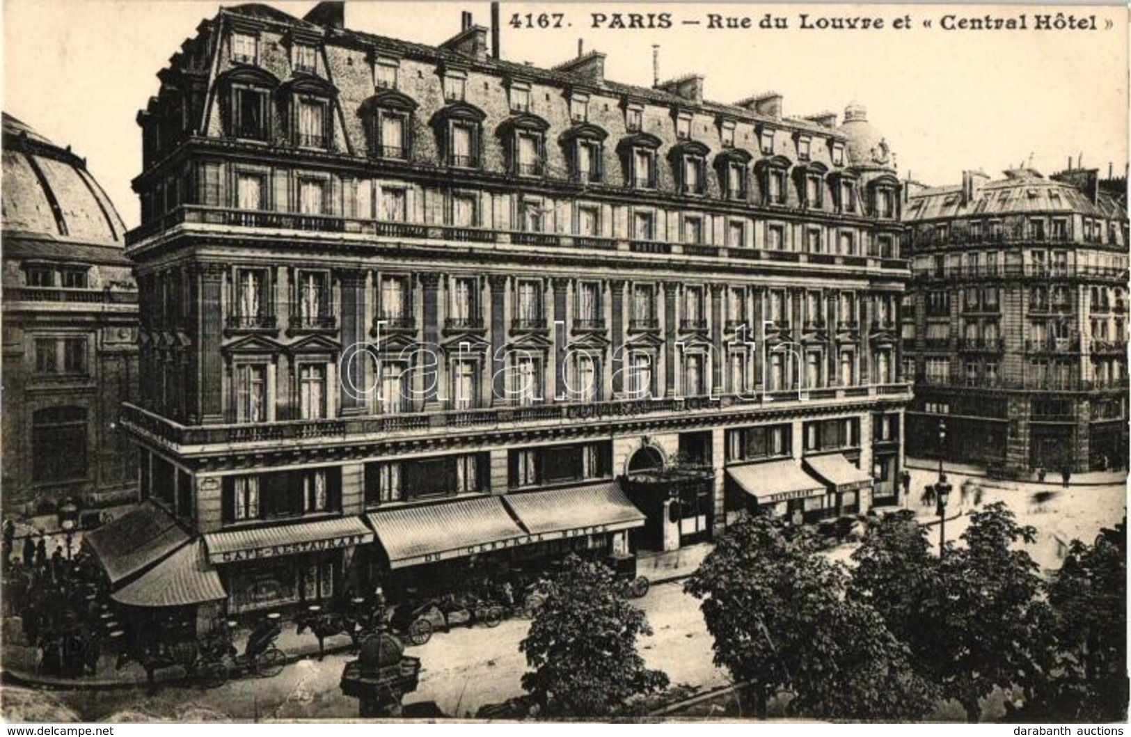 ** T2 Paris, Rue Du Louvre, Central Hotel, Cafe Restaurant - Unclassified