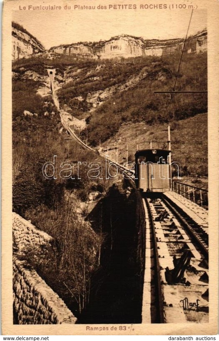 T3 Petites Roches, Plateau, Funicular On The 83% Ramp - Unclassified