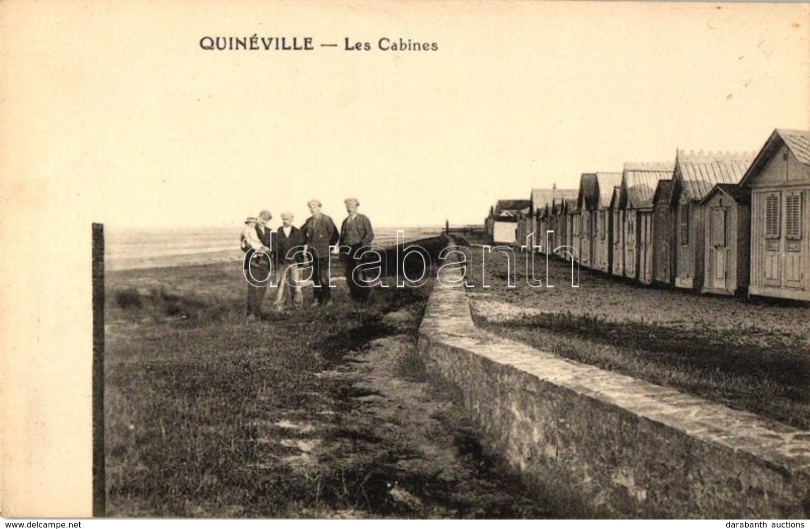 ** T1/T2 Quinéville, Les Cabines / Cabins At The Beach - Unclassified