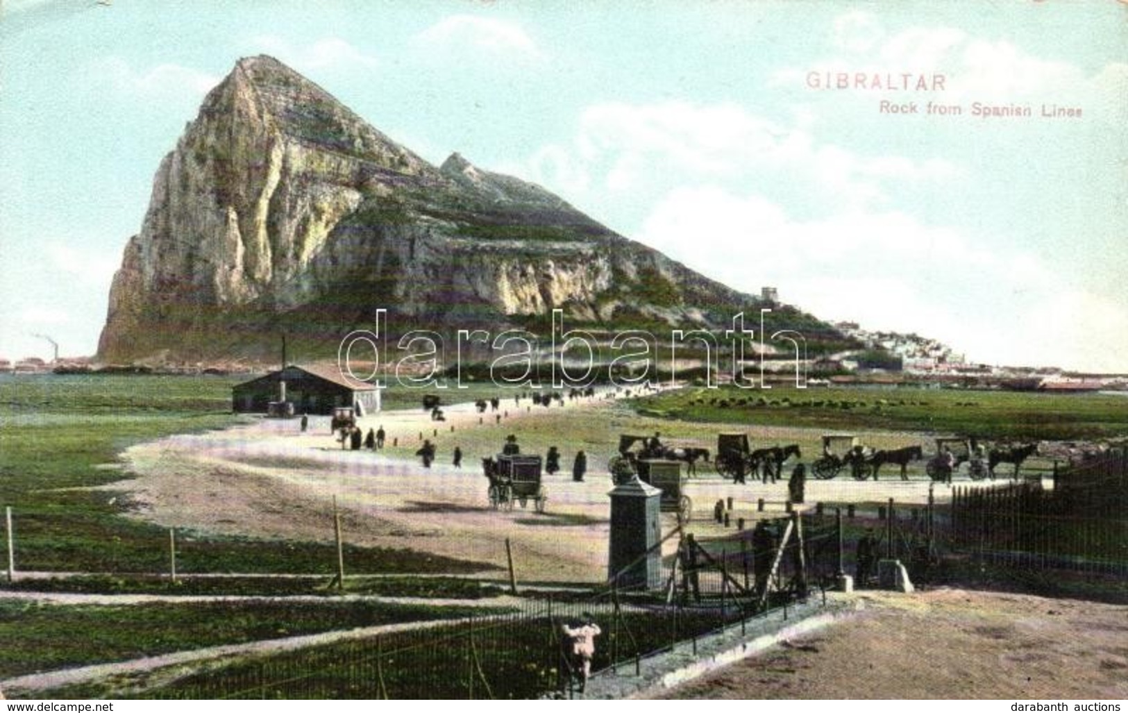 ** T2/T3 Gibraltar, Rock From Spanish Lines (EK) - Unclassified