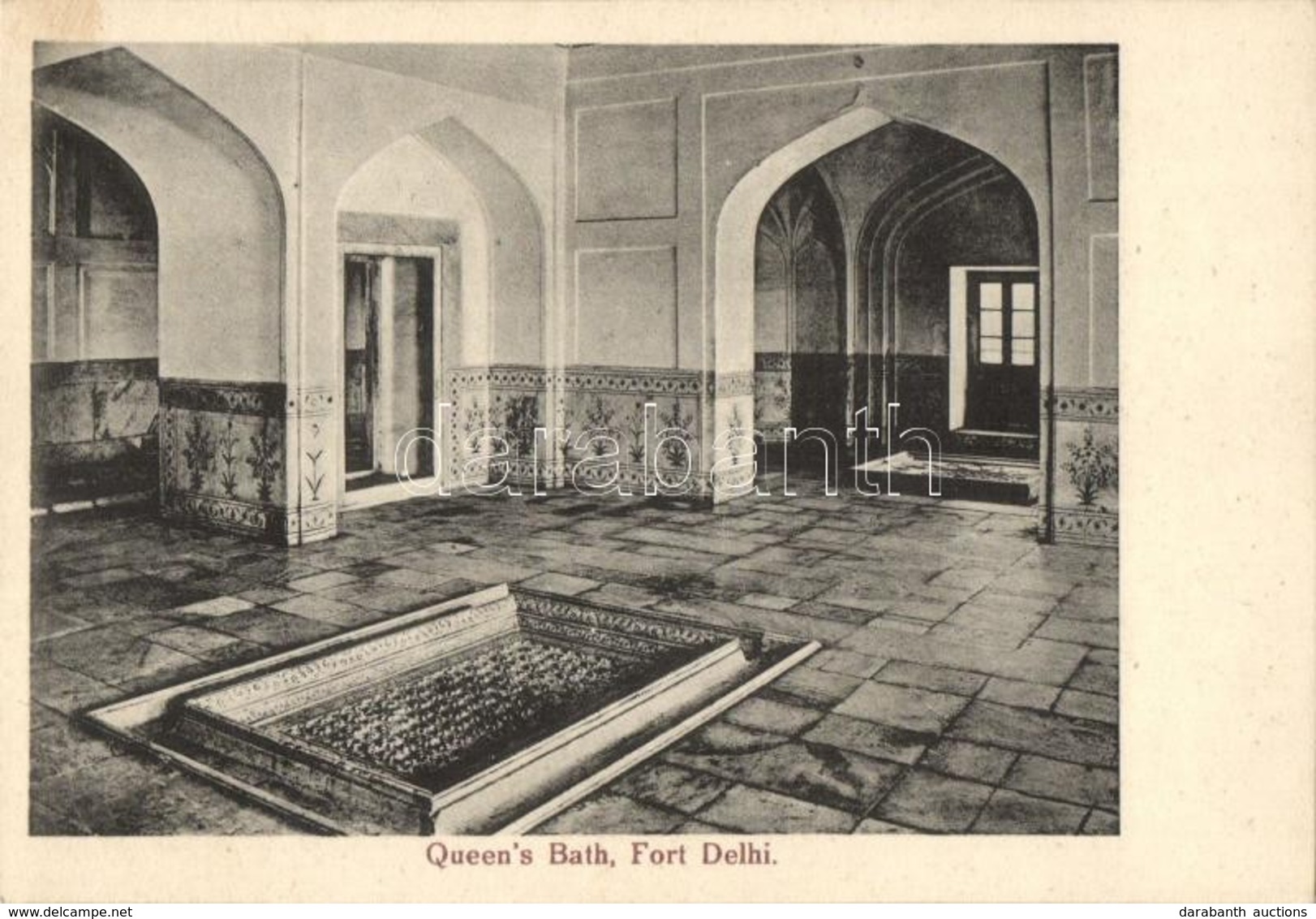 ** T1 Delhi, Fort Delhi, Queen's Bath, Interior - Non Classés