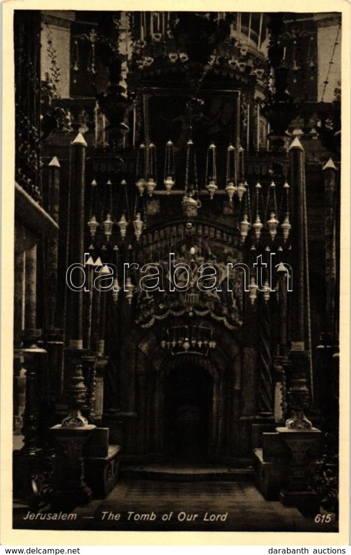 ** T1 Jerusalem, Tomb Of Our Lord, Interior - Non Classés