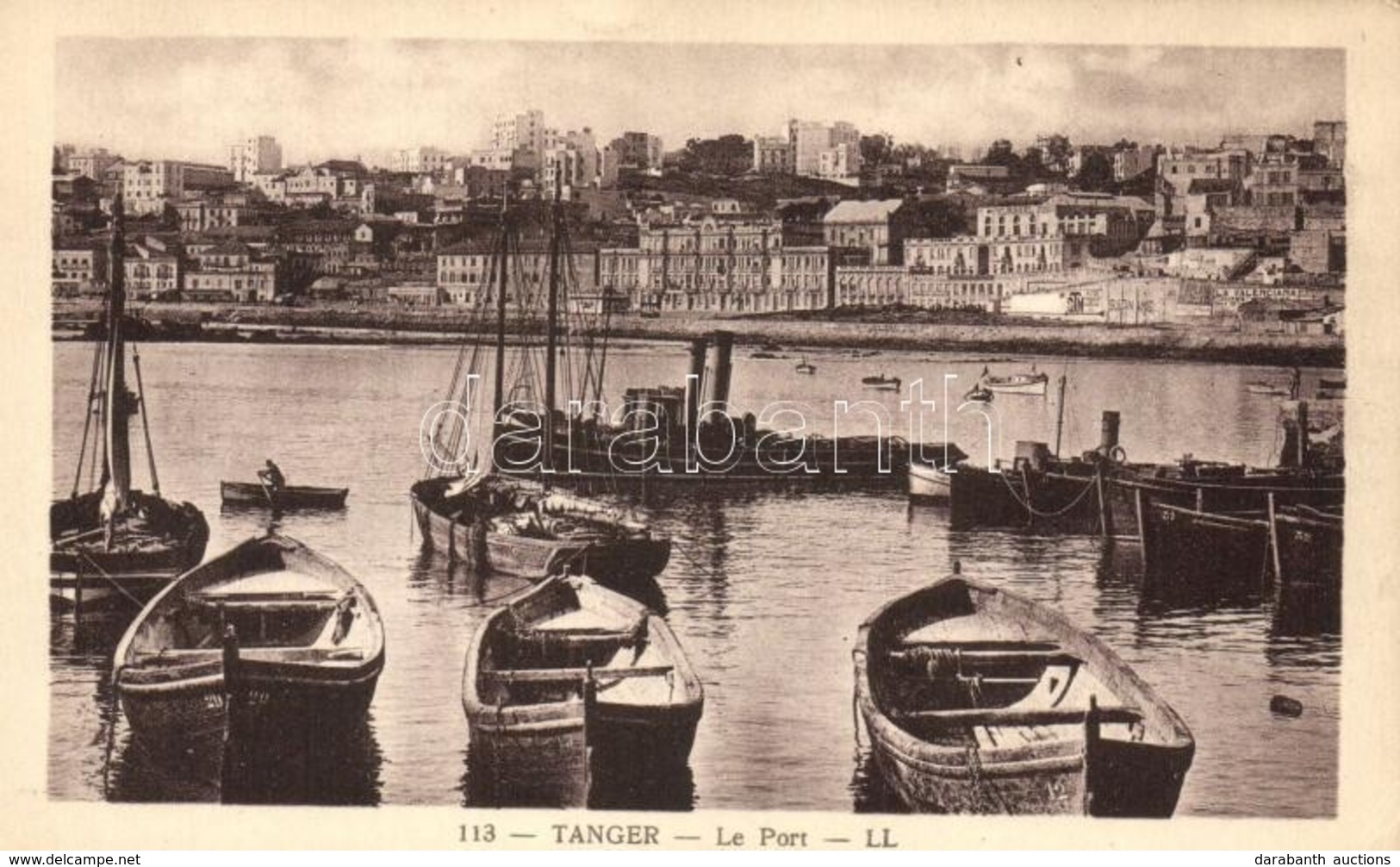 ** T2 Tanger, Le Port / Ships - Non Classés