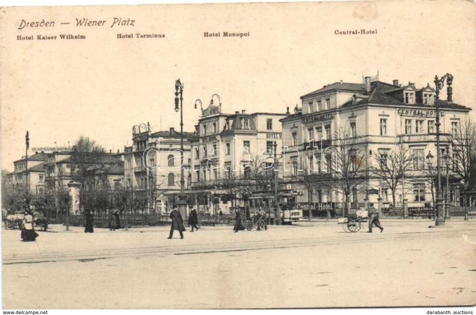 ** T2 Dresden, Wiener Platz / Square With Hotels - Ohne Zuordnung