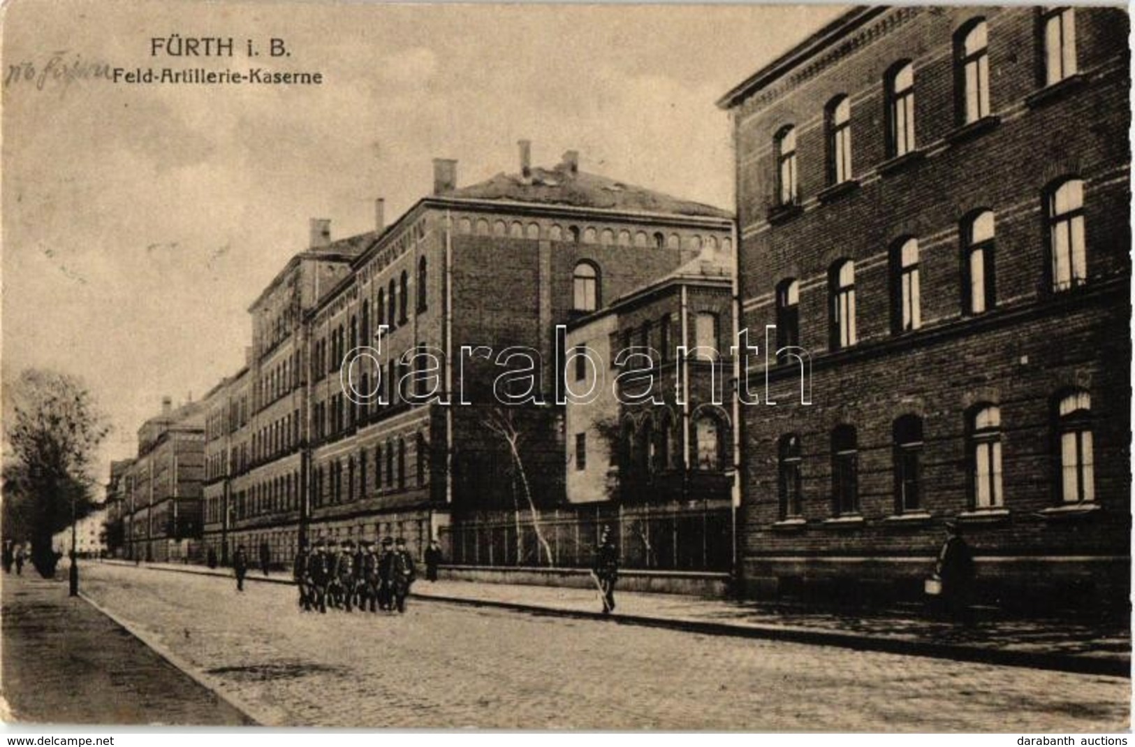 T2/T3 Fürth, Feld-Artillerie Kaserne / Military Barracks (EK) - Non Classificati