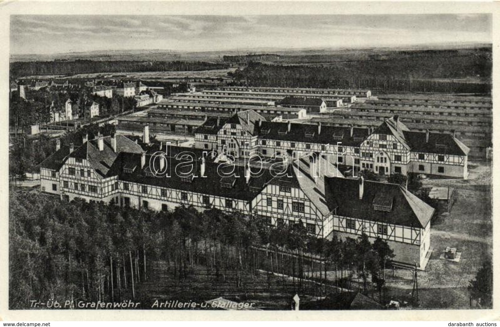 T2 Grafenwöhr, Artillerie Und Stallager / Artillery Barracks And Steel Depot - Ohne Zuordnung