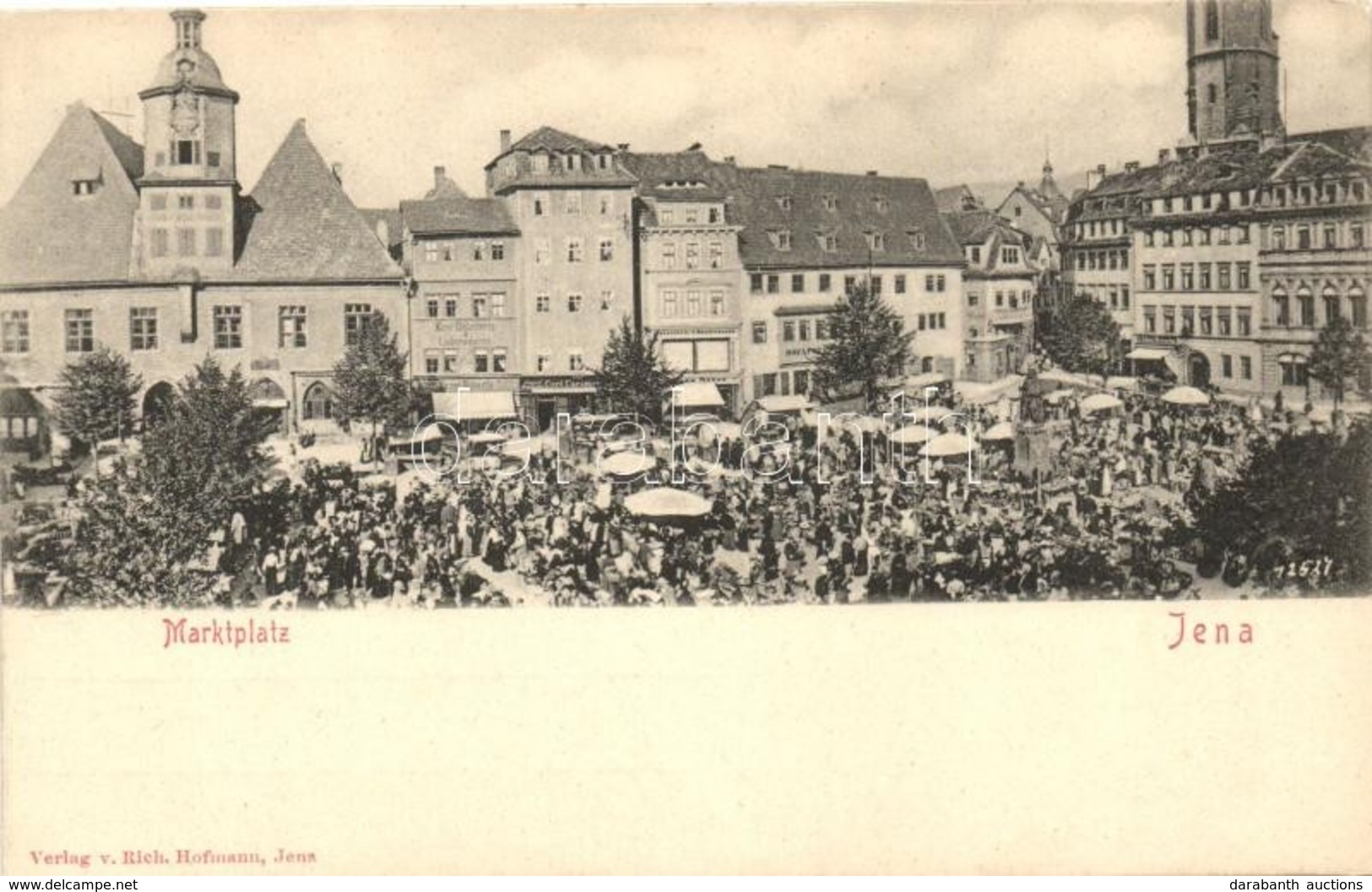 ** T1/T2 Jena, Marktplatz / Market Square - Non Classificati