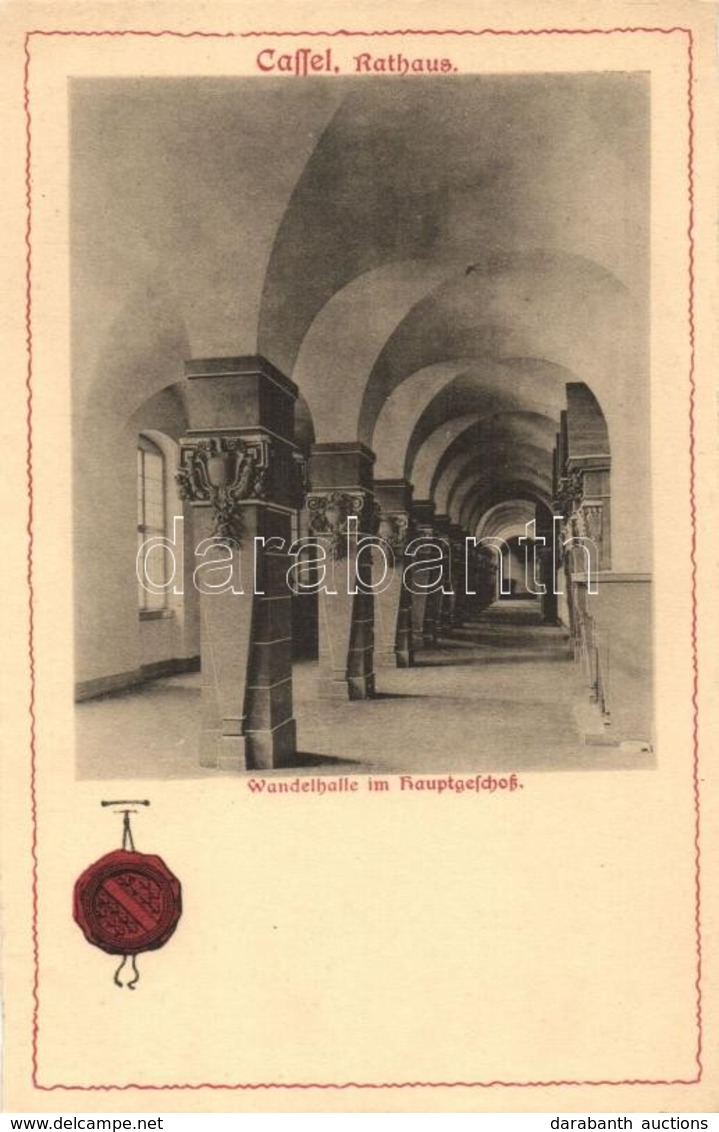 ** T1 Kassel, Cassel; Rathaus, Wandelhalle Im Hauptgeschoss / Town Hall, Interior - Unclassified