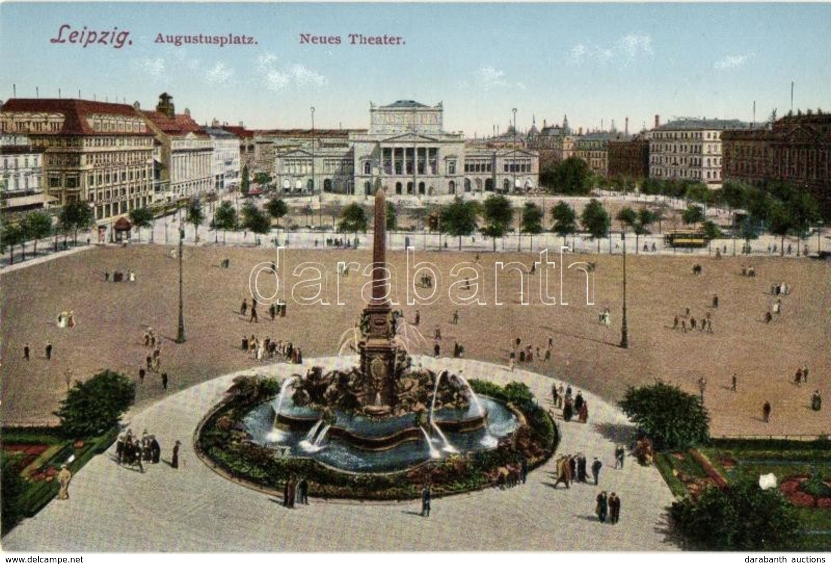** T1 Leipzig, Augustusplatz, Neues Theater / Theatre Square - Unclassified