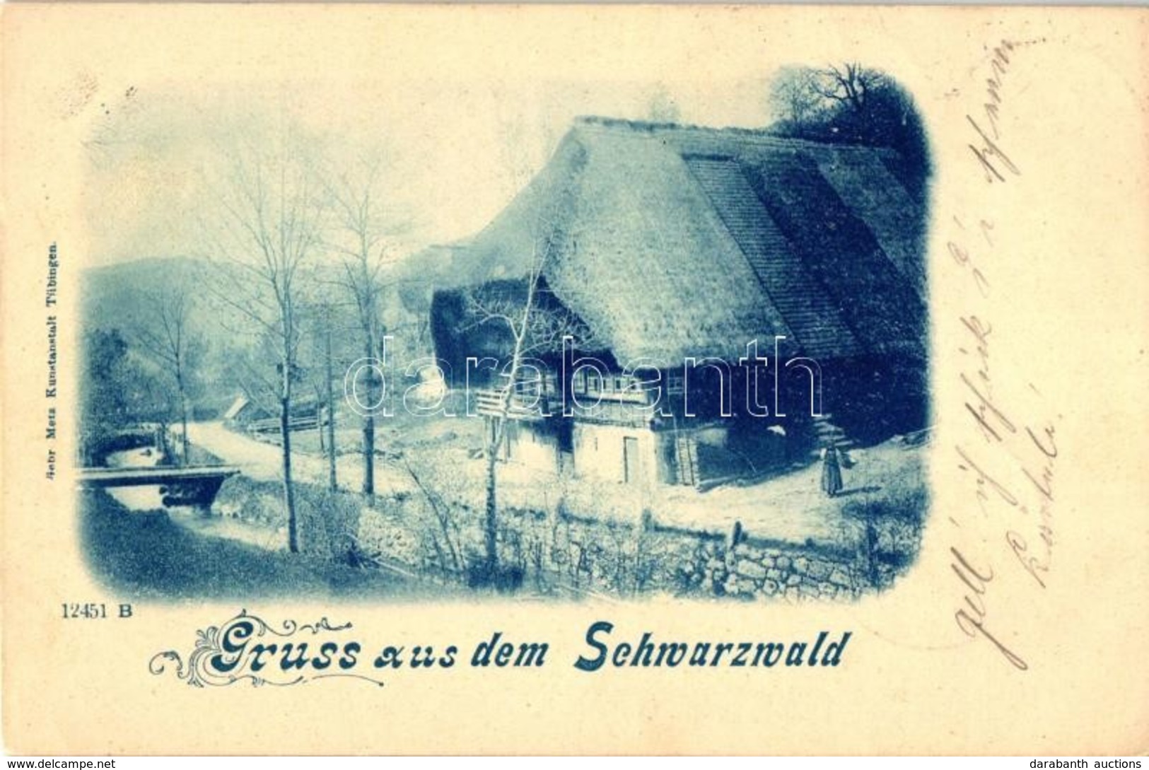 * T2/T3 1899 Triberg, Schwarzwald, Homestead - Non Classificati