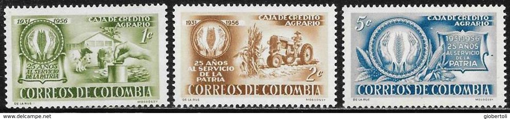 Colombia/Colombia: Cassa Di Credito Gricolo, Agricultural Credit Bank, Banque De Crédit Agricole - Agricoltura