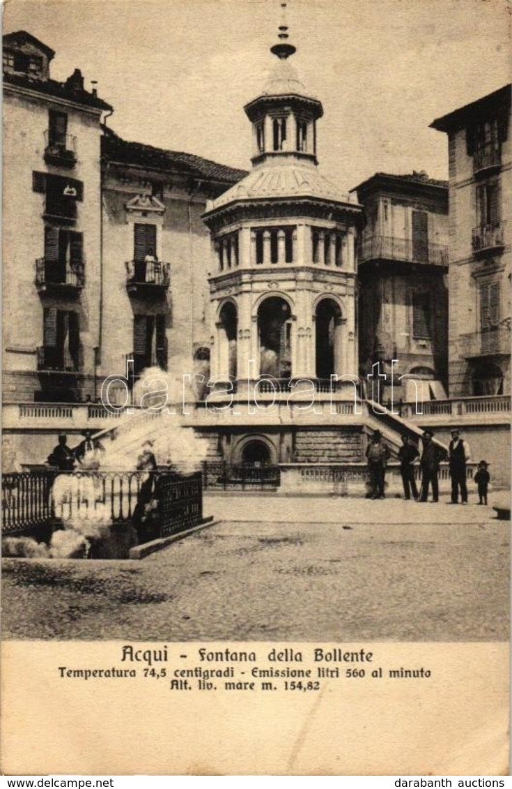 T2/T3 Acqui Terme, Fontana Della Bollente / Fountain (EK) - Non Classés