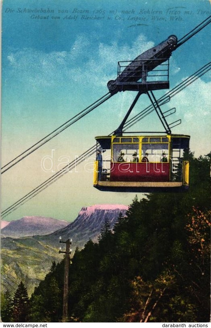 T2 Bolzano, Bozen; Schwebebahn / Suspension Railway - Non Classificati