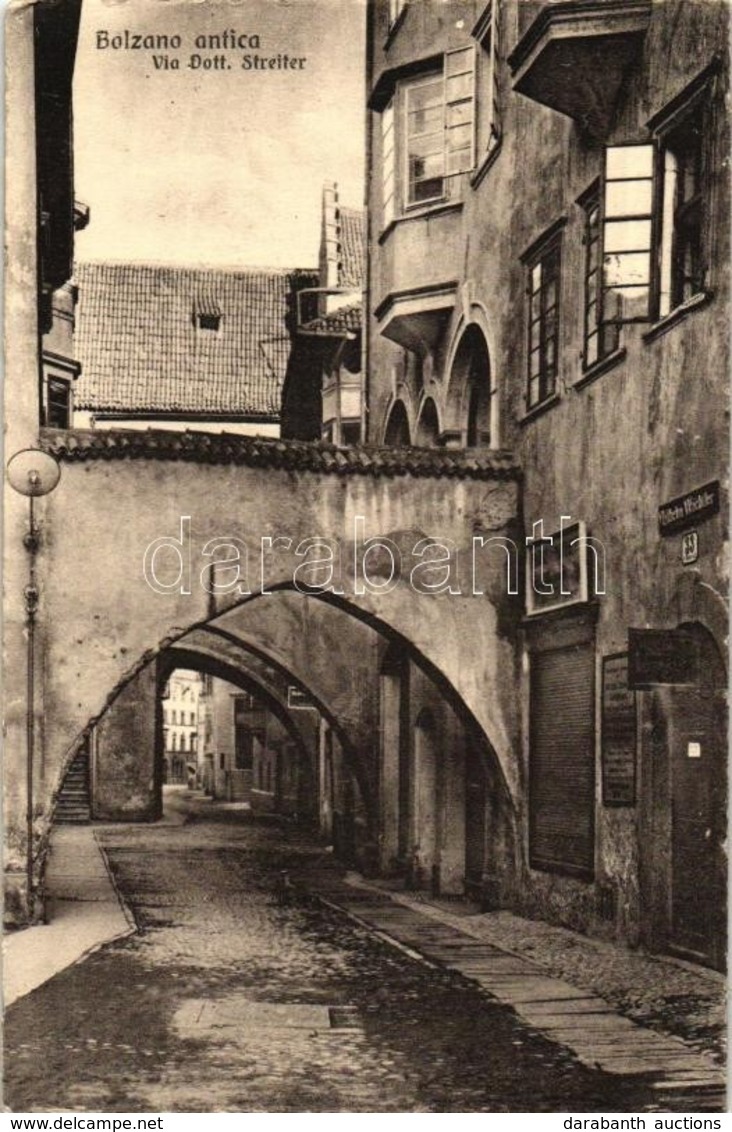 T2/T3 Bolzano, Bozen; Antica, Via Dott. Streiter / Old Town, Street (EK) - Non Classificati