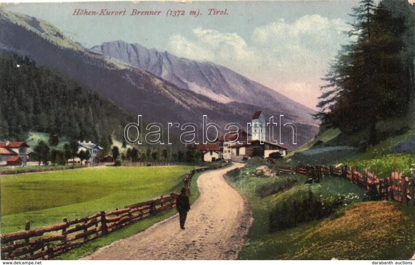 T2/T3 Brenner (Tirol); Höhen-Kurort / Upper Health Resort, 'K.u.K. Militarzensur' So. Stpl. (EK) - Non Classés