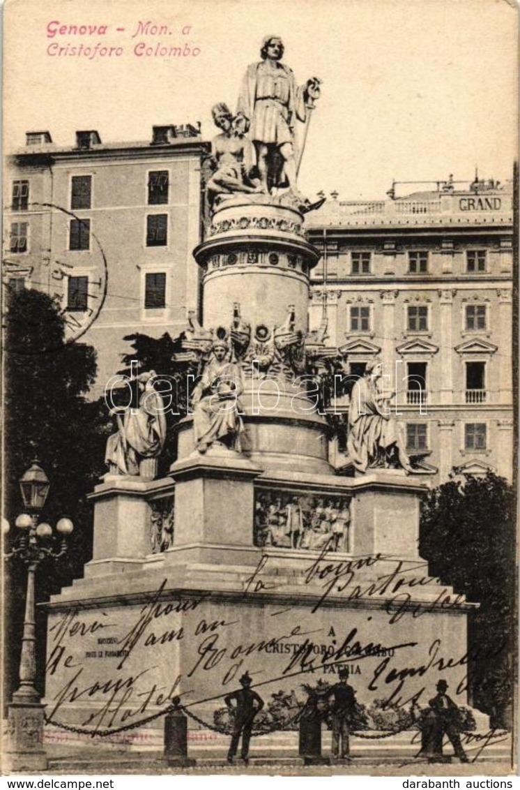T2 Genova, Monument Cristoforo Colombo - Non Classés