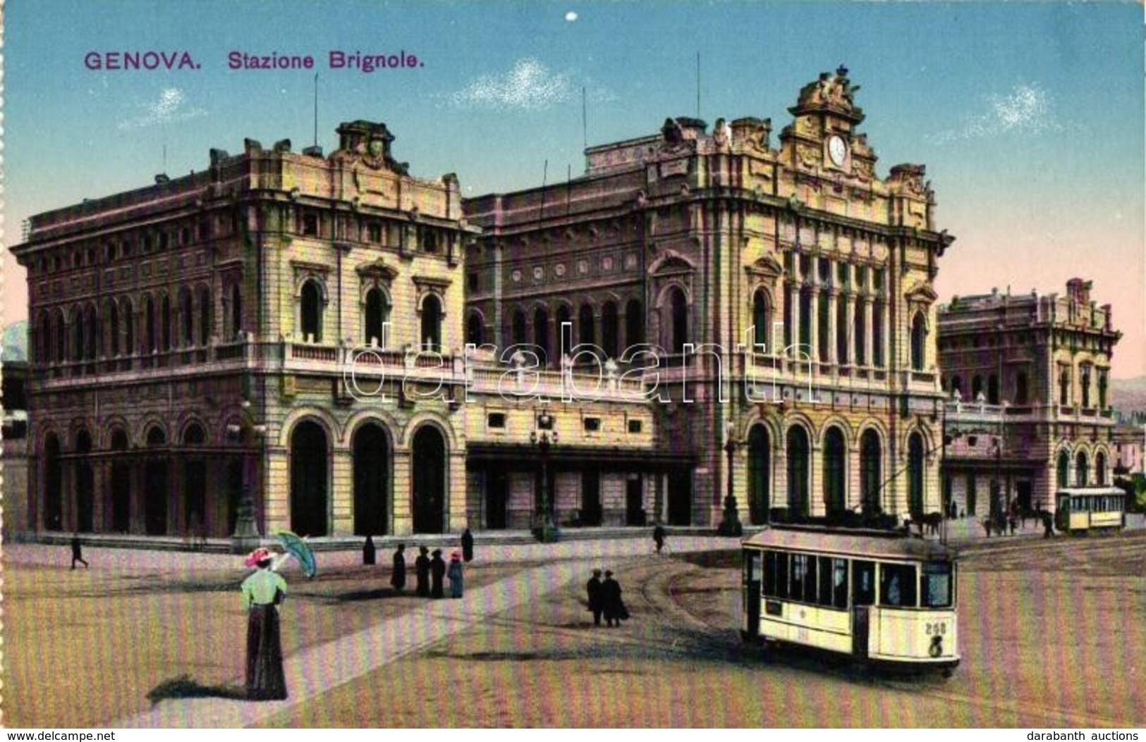 ** T2 Genova, Stazione Brignole / Railway Station, Trams - Non Classés