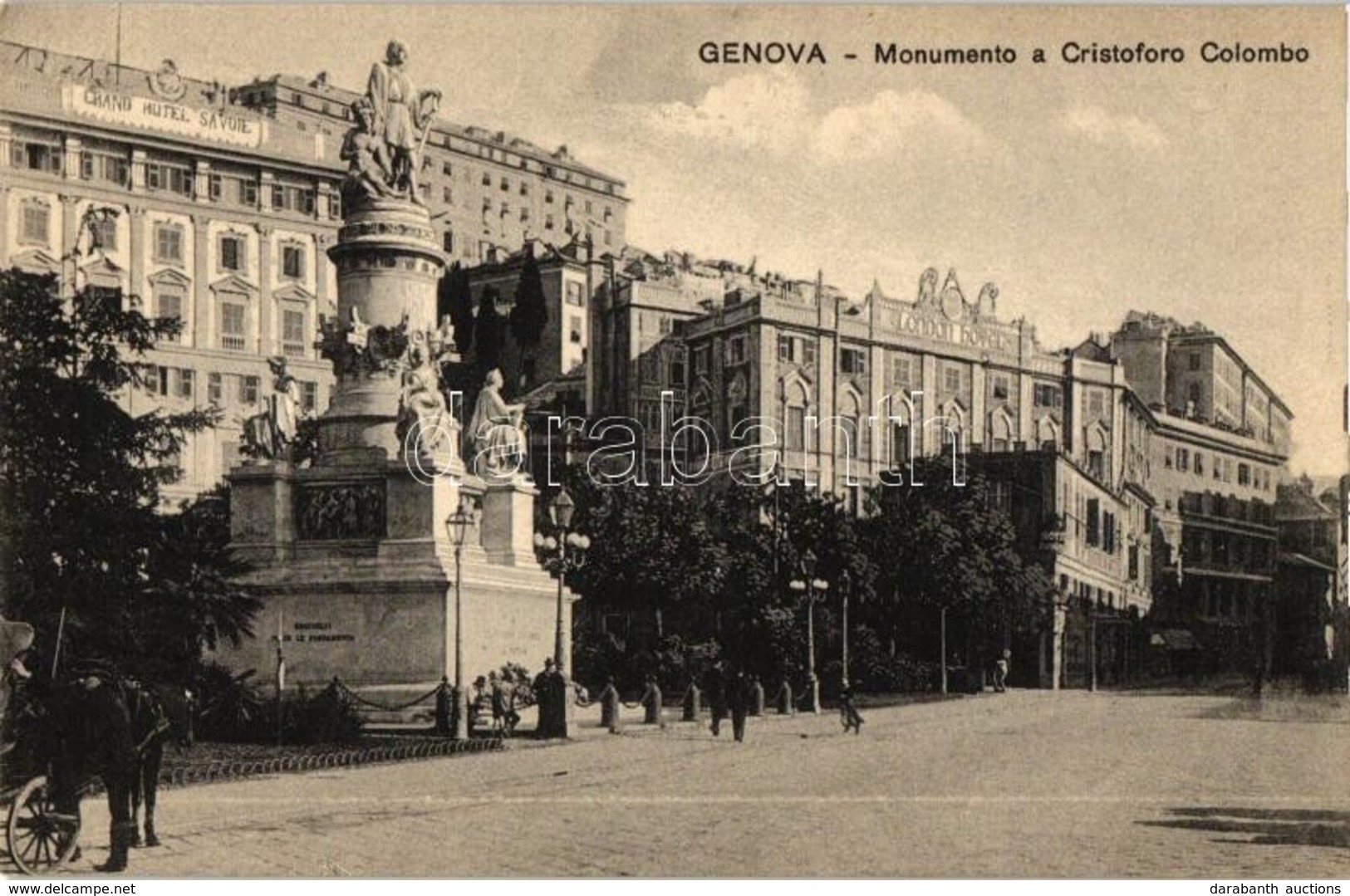 ** T1 Genova, Monumento Of Cristofor Colombo - Unclassified