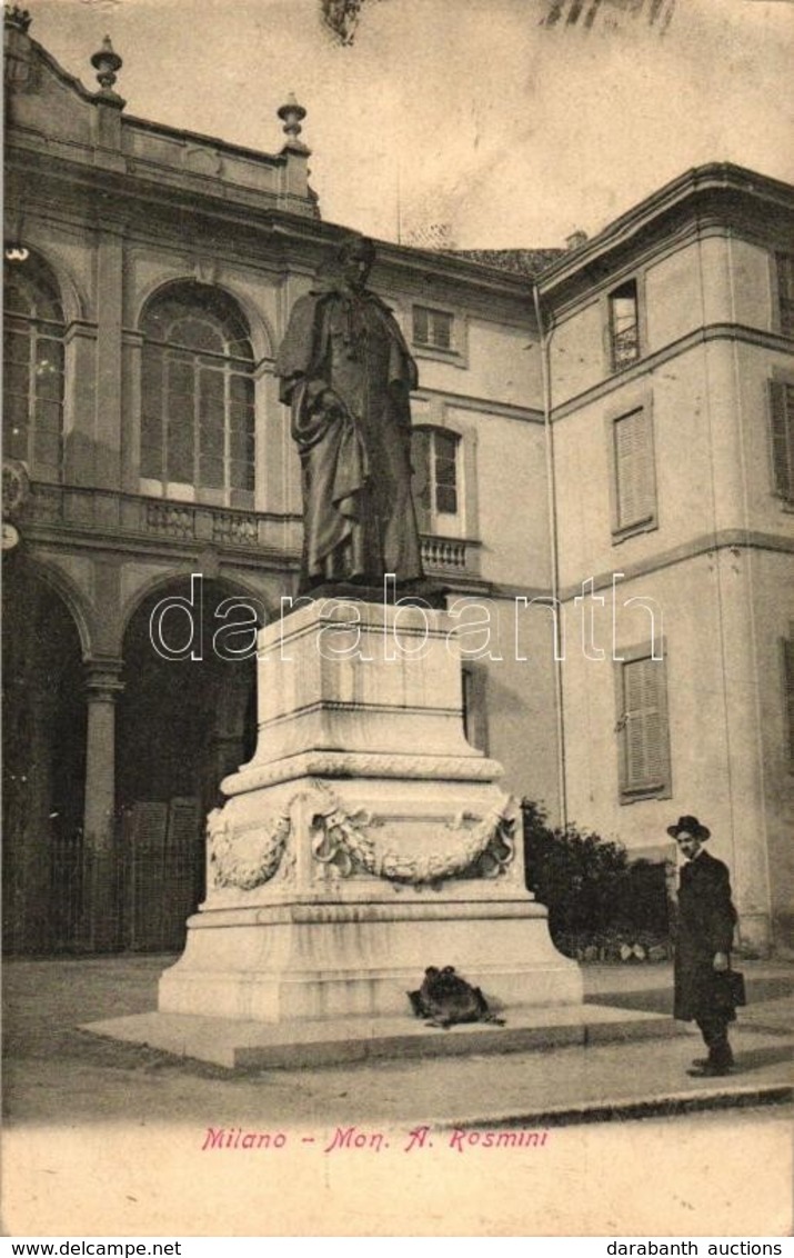 T2/T3 Milano, Monument A. Rosmini (Rb) - Non Classificati